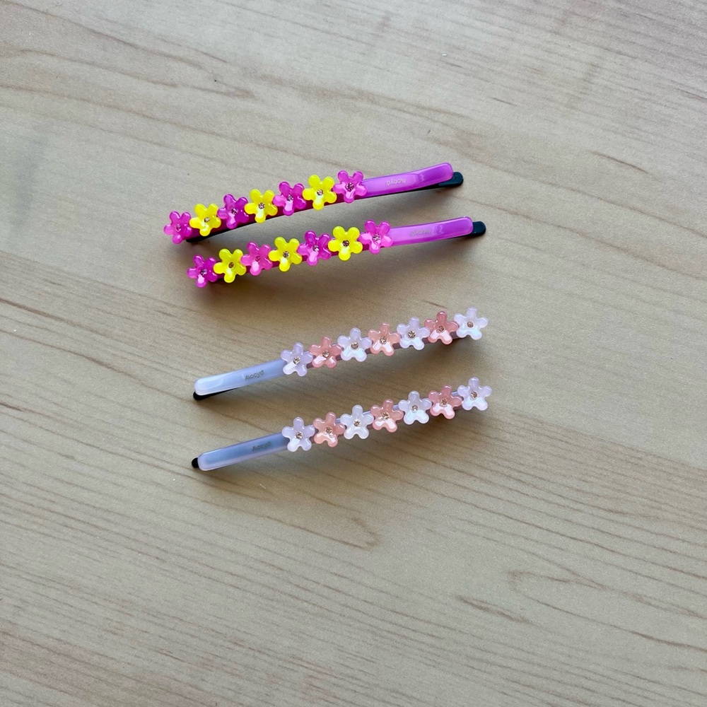 Floral Hair Clips